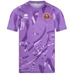 Kid's Sheffield United 2025/26 Third Warm Up Shirt - Purple