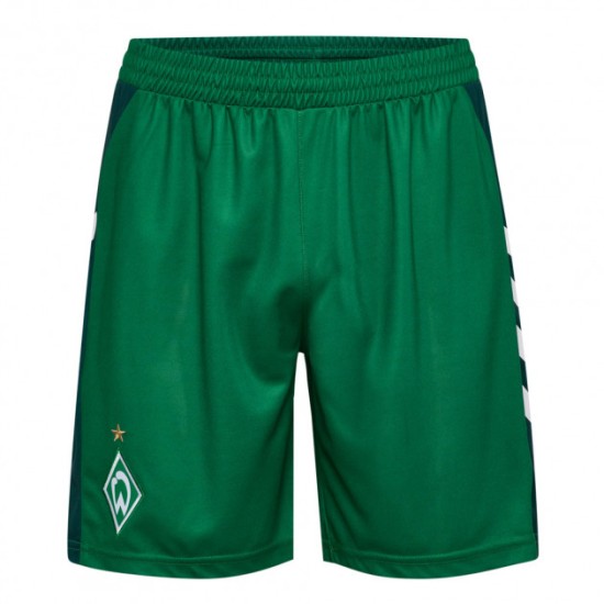 Kid's Werder Bremen 2025/26 Home Shorts - Green