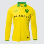 Women's Norwich City 2025/26 Home Long Sleeve Shirt
