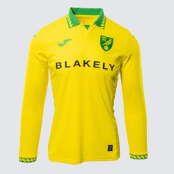 Women's Norwich City 2025/26 Home Long Sleeve Shirt
