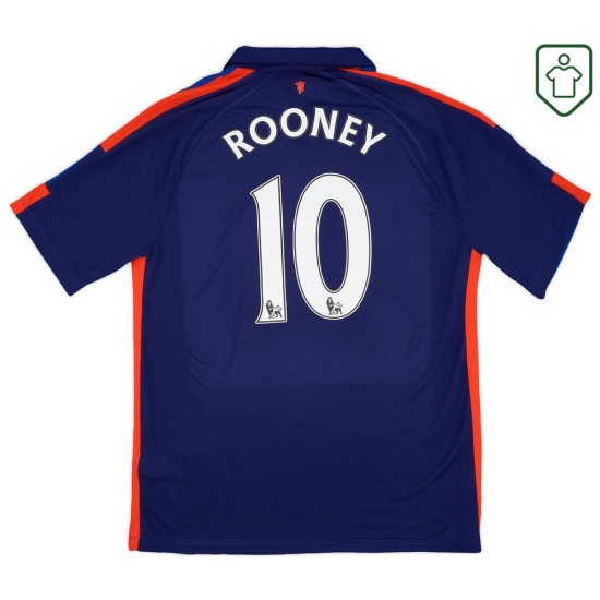 Men's Manchester United 2014/15 Third Retro Shirt Rooney #10