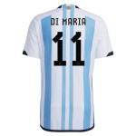 Angel Di Maria #11 Argentina Home Jersey World Cup 2022