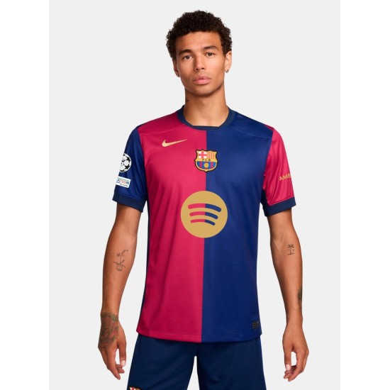 Men's FC Barcelona 2024/25 Home UCL Shirt Men's FC Barcelona 2024/25 Home UCL Shirt