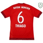Men's Bayern Munich 2015/16 Home Retro Shirt Thiago #6