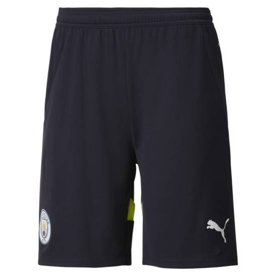 Men's Manchester City 2024/25 Home Shorts - Black