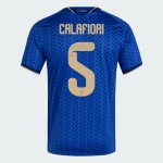 Women's Italy 2026 Home Authentic World Cup Shirt CALAFIORI #5