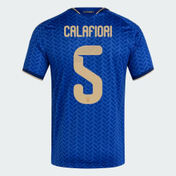 Men's Italy 2026 Home Authentic World Cup Shirt CALAFIORI #5