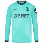 Men's Wolverhampton Wanderers 2025/26 Away Long Sleeve Shirt