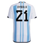 Paulo Dybala #21 Argentina Home Jersey World Cup 2022 Paulo Dybala #21 Argentina Home Jersey World Cup 2022