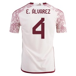 Edson Alvarez #4 Mexico Away Jersey World Cup 2022