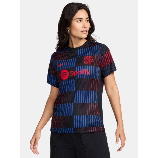 Women's FC Barcelona 2024/25 Away Prematch Shirt Women's FC Barcelona 2024/25 Away Prematch Shirt
