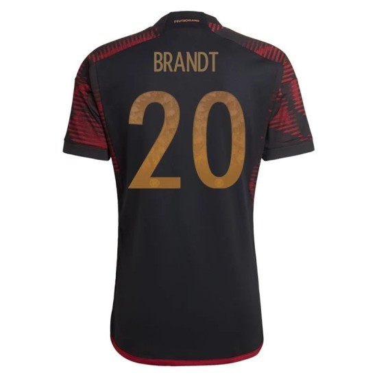 Julian Brandt #20 Germany Away Jersey World Cup 2022