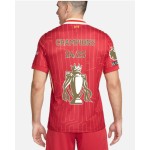 Men's Liverpool 2024/25 Home LFC Champions Shirt & Gold Trophy