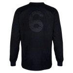 Men's England 1966 Retro Long Sleeve Black-Out Shirt #6