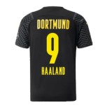 Men's HAALAND BVB Borussia Dortmund 2021/22 Away Shirt