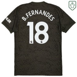 Men's Manchester United 2020/21 Away Retro Shirt B. Fernandes #18