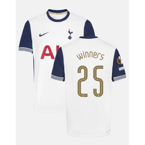 Men's Tottenham Hotspur 2024/25 Home Europa League Winners Shirt