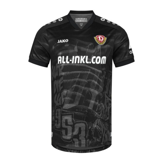 Women's Dynamo Dresden 2025/26 Away Shirt - Black