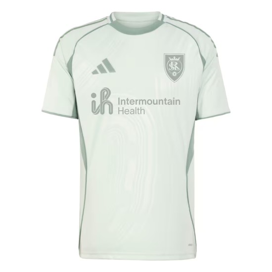 Men's Real Salt Lake 2025 Third Pre Match Shirt - Green Men's Real Salt Lake 2025 Third Pre Match Shirt - Green