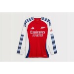 Men's Arsenal 2024/25 Home Long Sleeve Shirt Men's Arsenal 2024/25 Home Long Sleeve Shirt