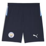 Men's Manchester City 2025/26 Home Shorts - Black Men's Manchester City 2025/26 Home Shorts - Black