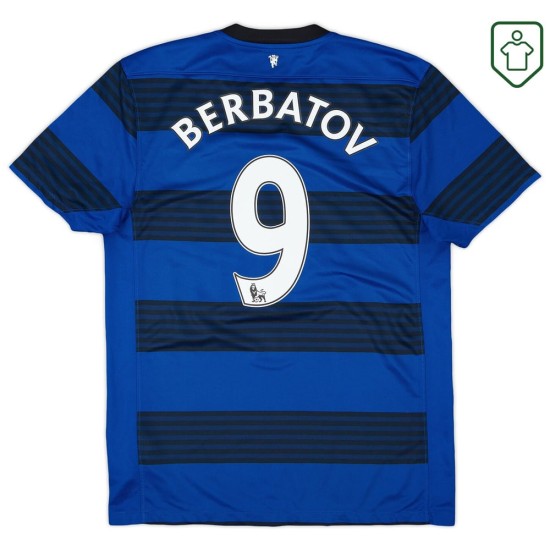 Men's Manchester United 2011/13 Away Retro Shirt Berbatov #9