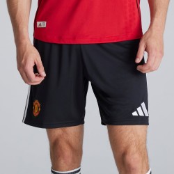 Women's Manchester United 2025/26 Home Shorts - Black