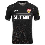 Kid's VfB Stuttgart 2024/25 Away Shirt - Black