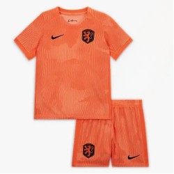 Kid's Netherlands Home Jersey+Shorts 23/24