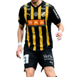 Men's BK Häcken 2025 Home Shorts