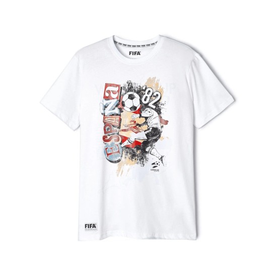 Kid's Spain 82 Retro Classics Paint Shirt Kid's Spain 82 Retro Classics Paint Shirt