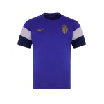 Kid's AS Monaco 2025/26 Third Prematch Shirt - Blue