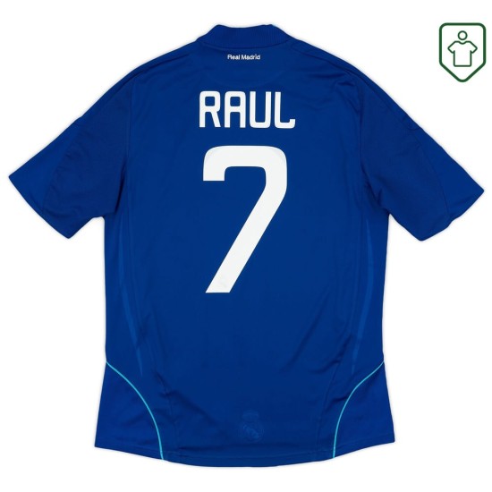 Men's Real Madrid 2008/09 Away Retro Shirt Raul #7 Men's Real Madrid 2008/09 Away Retro Shirt Raul #7