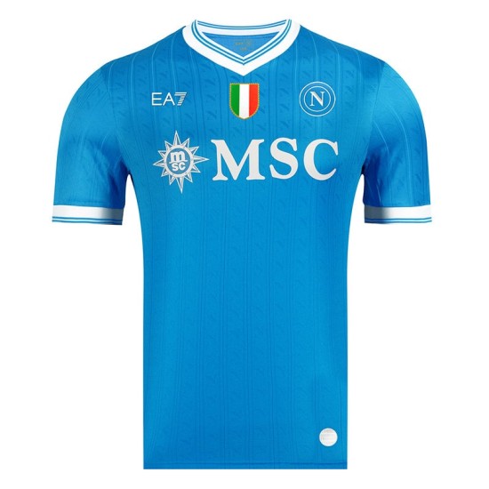 Men's Napoli 2025/26 Home Euro Shirt