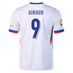 Olivier Giroud #9 France Away Jersey EURO 2024