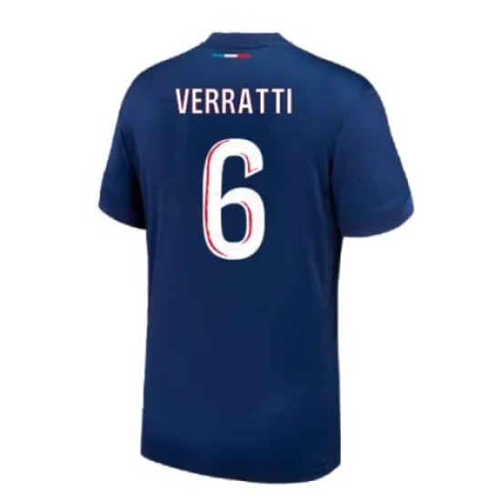 Kid's VERRATTI PSG 2024/25 Home Shirt Kid's VERRATTI PSG 2024/25 Home Shirt