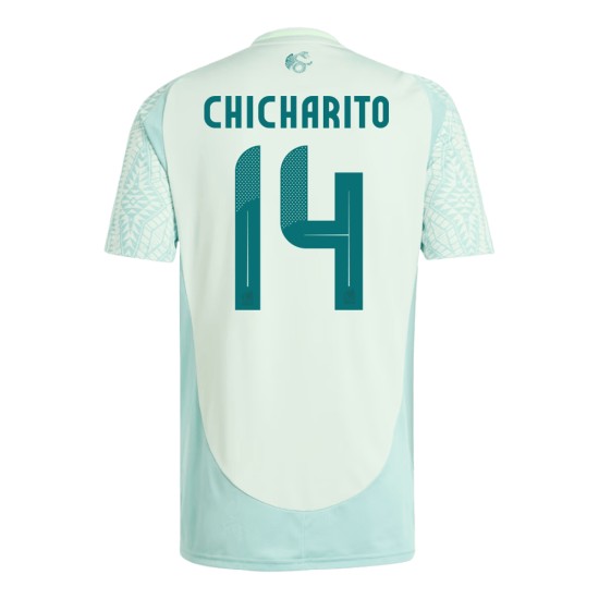 Javier Hernandez Chicharito #14 Mexico Away Jersey Copa America 2024 Javier Hernandez Chicharito #14 Mexico Away Jersey Copa America 2024