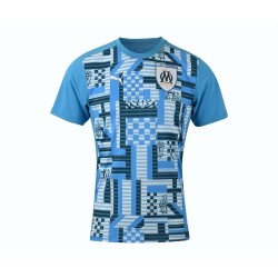 Men's OM 2024/25 Third Pre Match Shirt - Ocean Blue