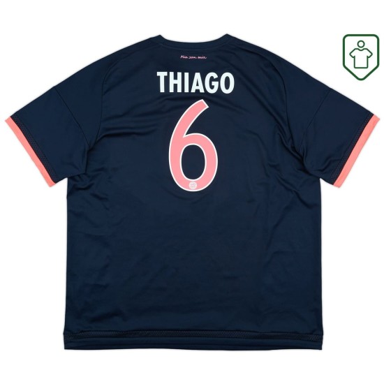 Men's Bayern Munich 2015/16 Retro Shirt Thiago #6