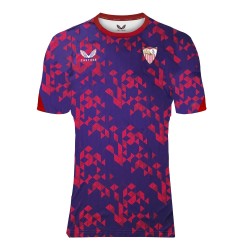 Kid's Sevilla FC 2024/25 Third Pre Match Shirt - Purple
