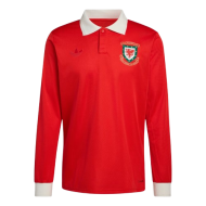 Men's Wales 2025/26 150th Anniversary Long Sleeve Shirt