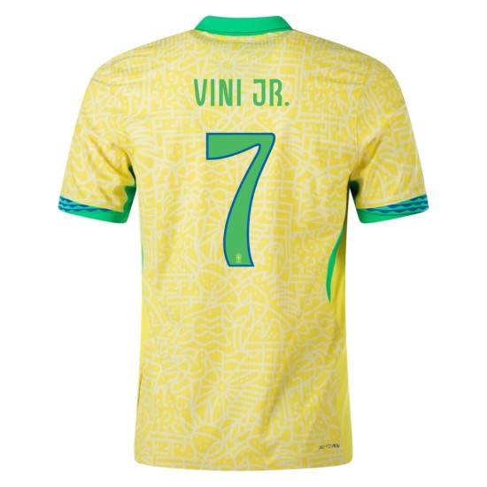 Women's VINI JR. Brazil 2024 Home Shirt
