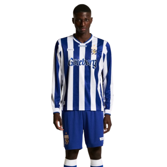 Kid's IFK Göteborg 2026 Home Long Sleeve Shirt Kid's IFK Göteborg 2026 Home Long Sleeve Shirt
