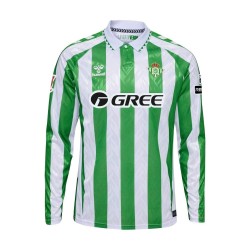 Men's Real Betis 2024/25 Home Long Sleeve Shirt