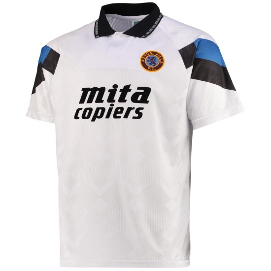 Women's Aston Villa 1990 Away Retro Shirt