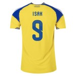 Kid's Sweden 2026 Home Authentic World Cup Shirt ISAK #9 Kid's Sweden 2026 Home Authentic World Cup Shirt ISAK #9