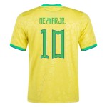 Neymar #10 Brazil Home Jersey World Cup 2022