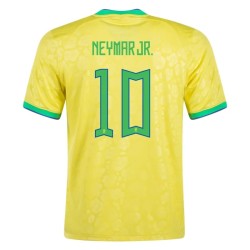 Neymar #10 Brazil Home Jersey World Cup 2022