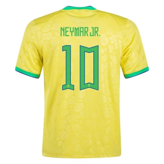 Neymar #10 Brazil Home Jersey World Cup 2022