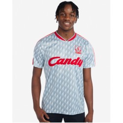 Men's Liverpool 1989/91 Away Retro Candy Shirt